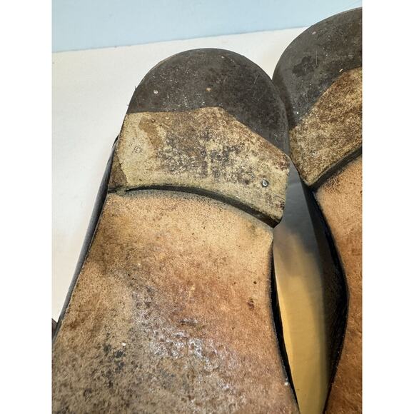 Size 11 Mezlan Portofino Monk Strap Black Leather Shoes main image 9